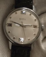 Montre Scholl Wetzikon rare ! 17 rubis 33mm acier  