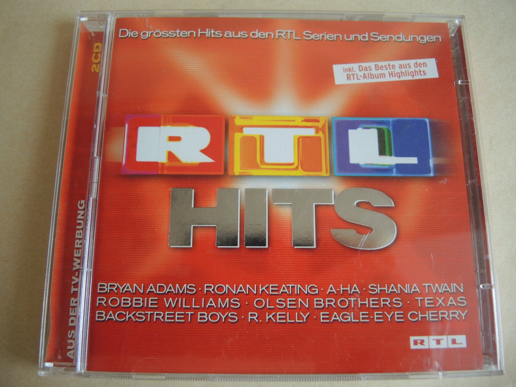 CD: RTL Hits 2CD Sampler mit Top-Stars – Usato da Rorschach venduto da maeck8