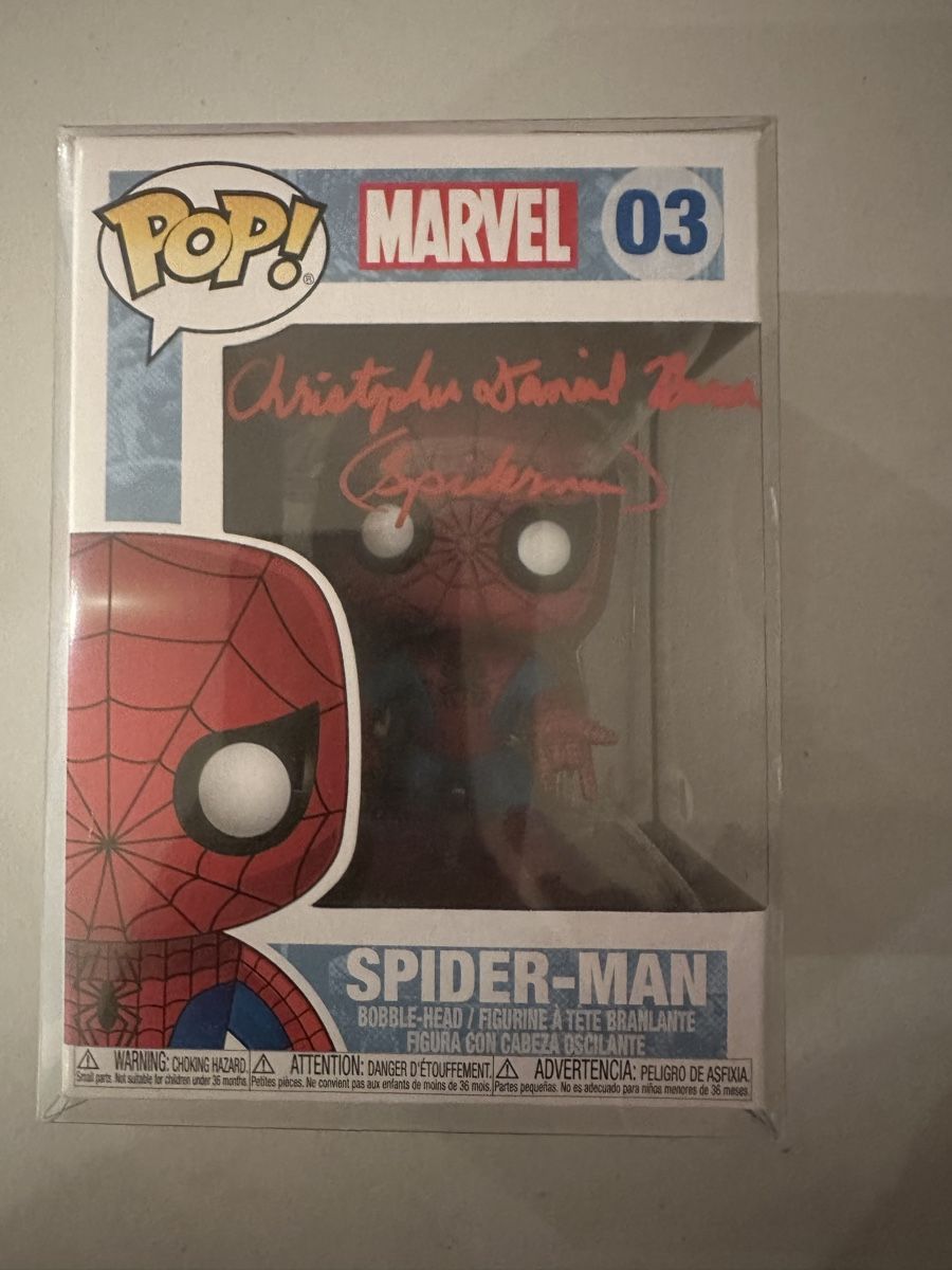 Funko Figuren: Spider-Man Funko Pop Inkl. AUTOGRAMM! – Neu (gemäss Beschreibung) aus Vordemwald von MoviesAndGames