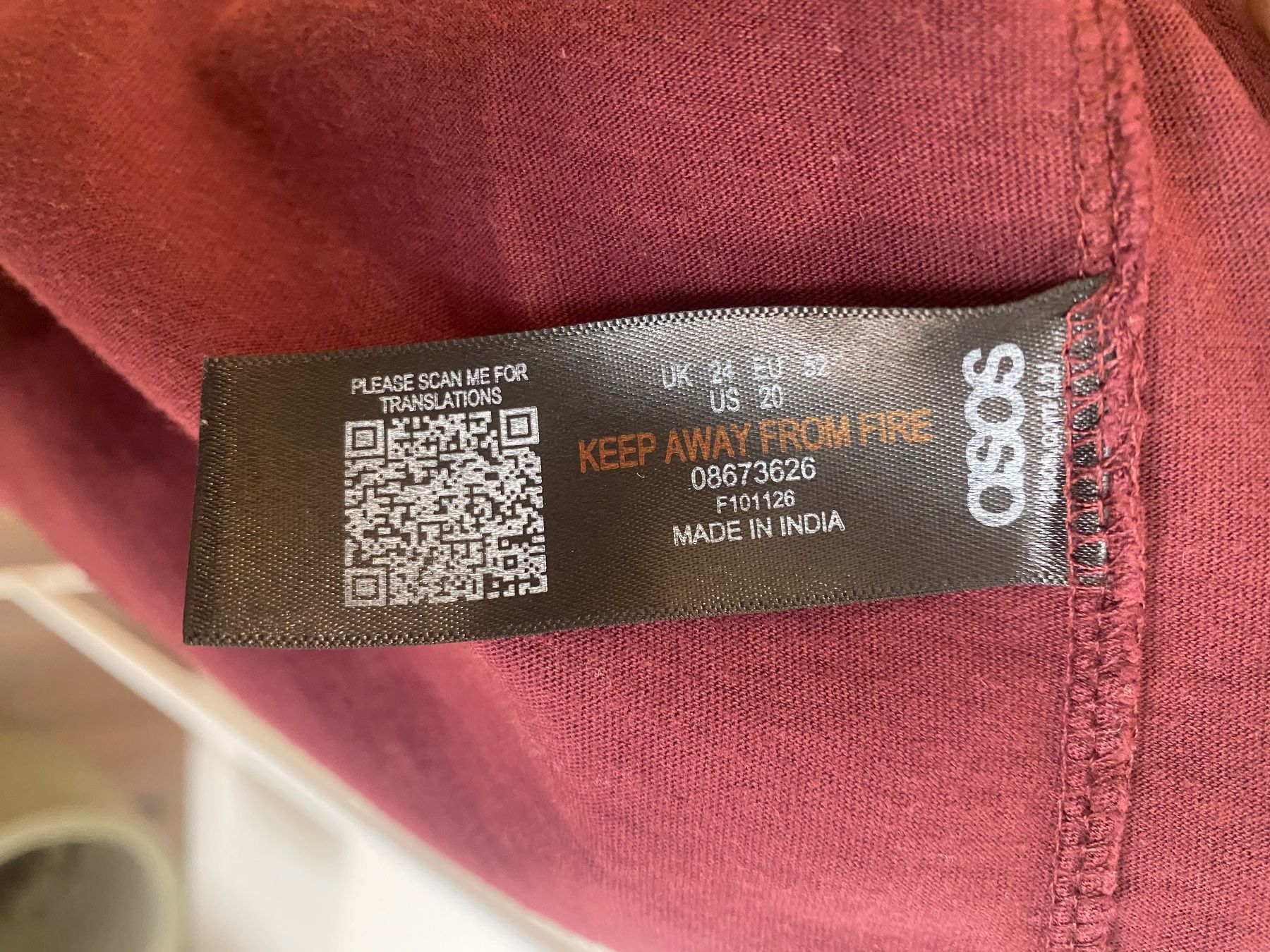 Asos T-shirt: Asos T-Shirt bordeaux Gr. 52 – Usato da Pratteln venduto da a23_j2gs 9
