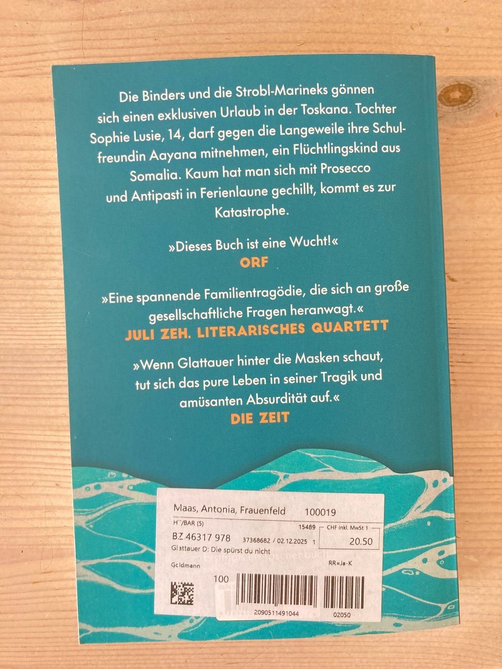 Libri: Die Spürst Du Nicht, Daniel Glattauer – Usato da Wettingen venduto da Licht08 1