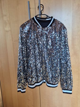 Veste a paillettes taille 44 neuve