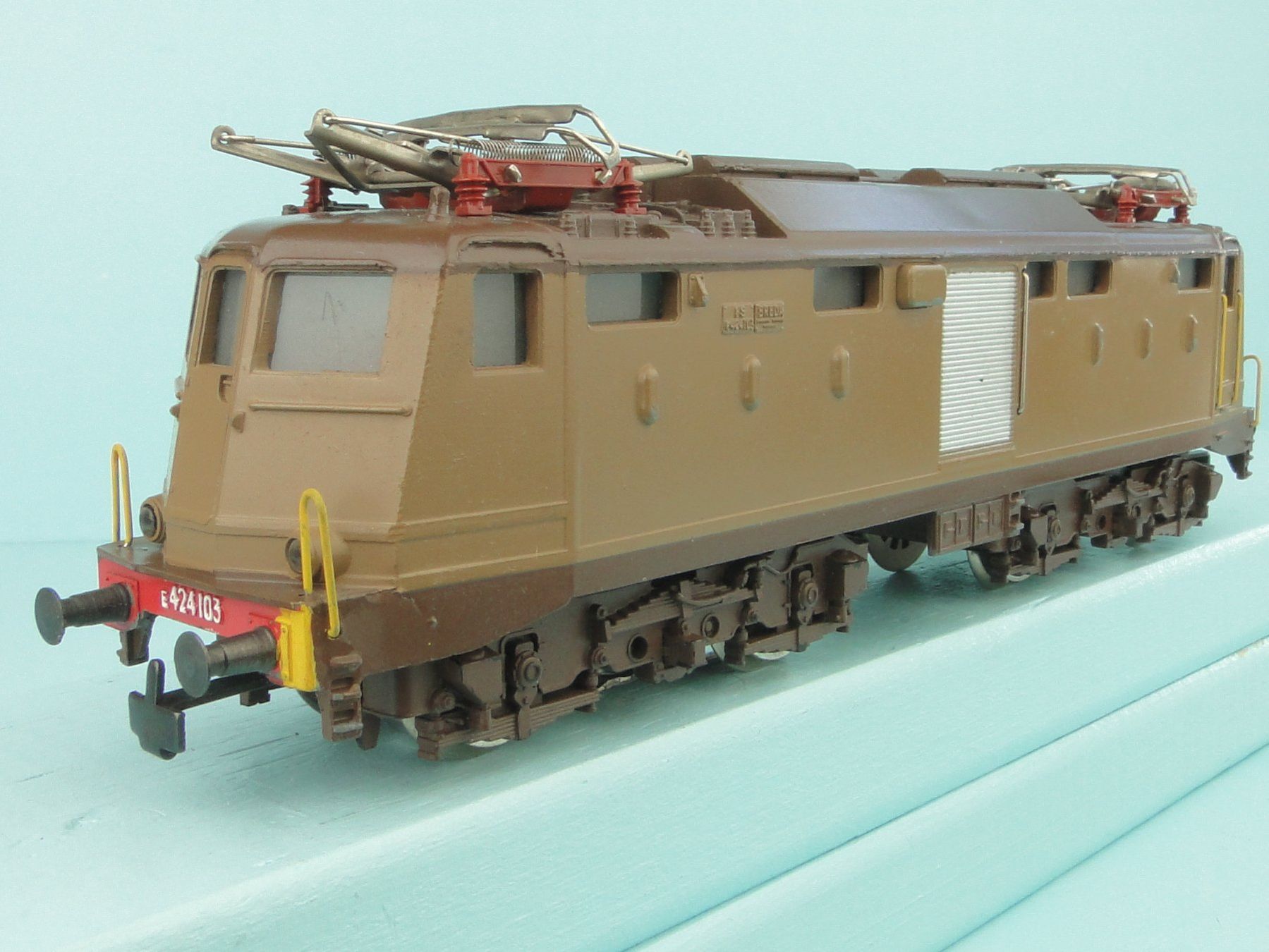 Märklin Modellini di ferrovie: Märklin 3035 FS E424 Lokomotive – Usato da Bülach venduto da cann11 7