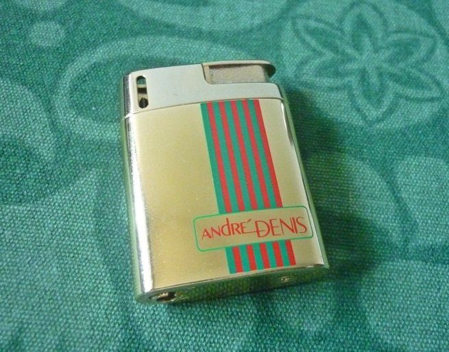 Accendini: Vintage Andre Denis  Feuerzeug mit Box – Usato da Adliswil venduto da di_hans 1