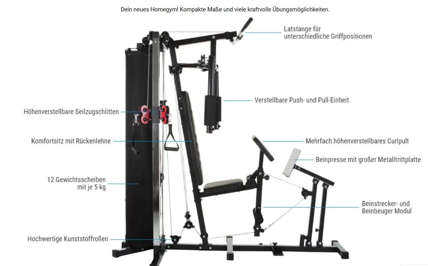 Hometrainer: Kraftstation Hammer Ferrum TX2 – Gebraucht aus Gansingen von LindaRos_Shop 3