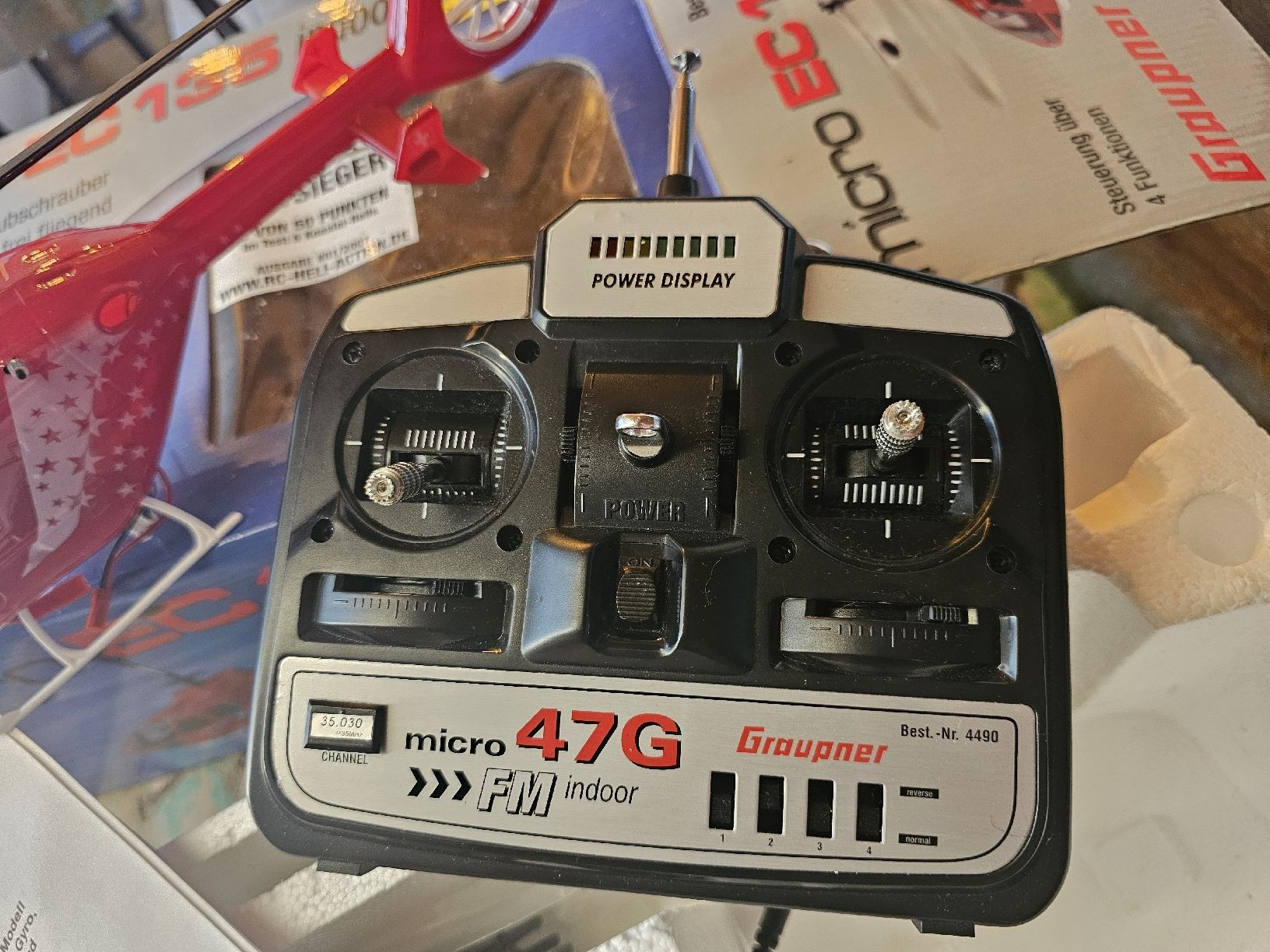 Modellismo RC: Graupner EC 135 Miniatur Helikopter – Nuovo e nell'imballaggio originale da Meisterschwanden venduto da Luluku 3