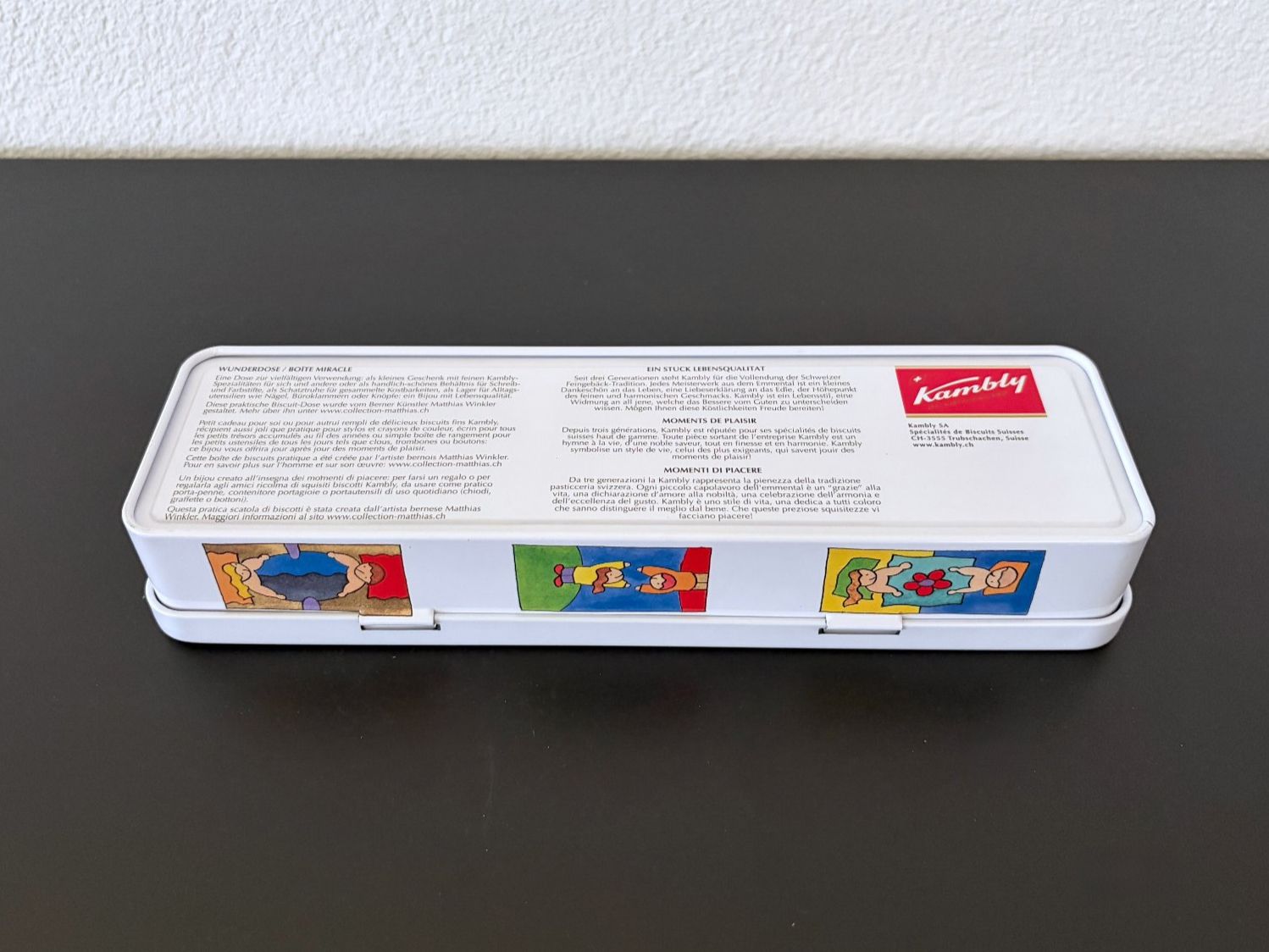 Kambly Dosen: Kambly Blechbüchse Blechdose Wunderdose – Gebraucht aus Birr von Jamonline 3