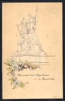 AK Neuchatel, Monument de la République