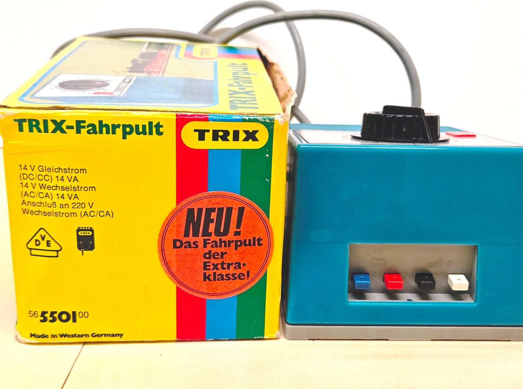Trix Modellini di ferrovie: TRIX Fahrpult/Trafo, electronic – Usato da Oensingen venduto da Helo19 2
