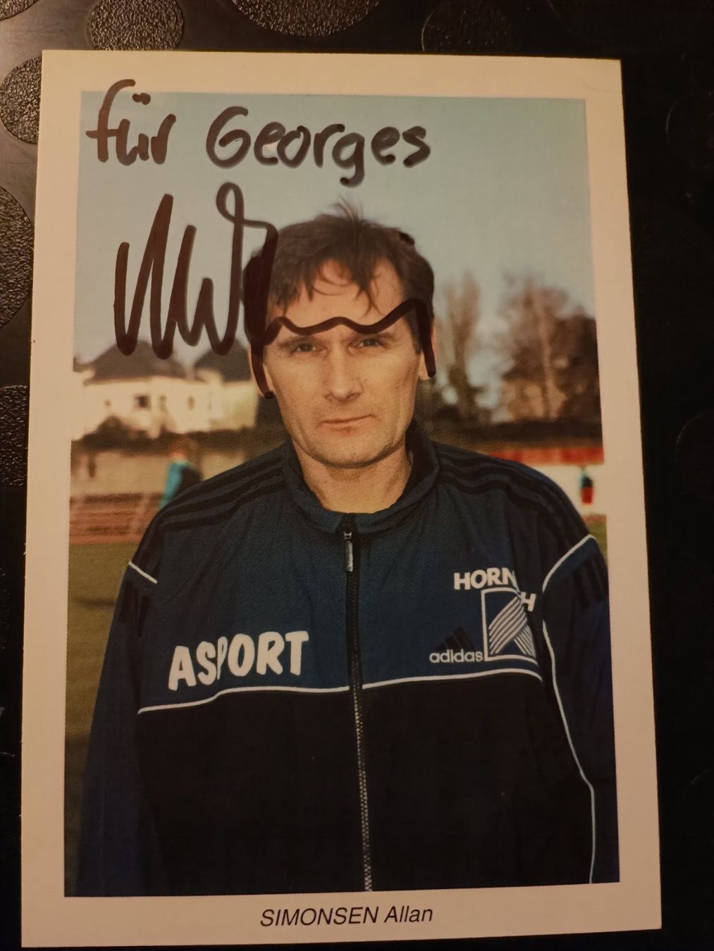 Autogramme: Allan Simonsen - Ballon d'Or 1977- handsigniert – Gebraucht aus Menziken von Artographs