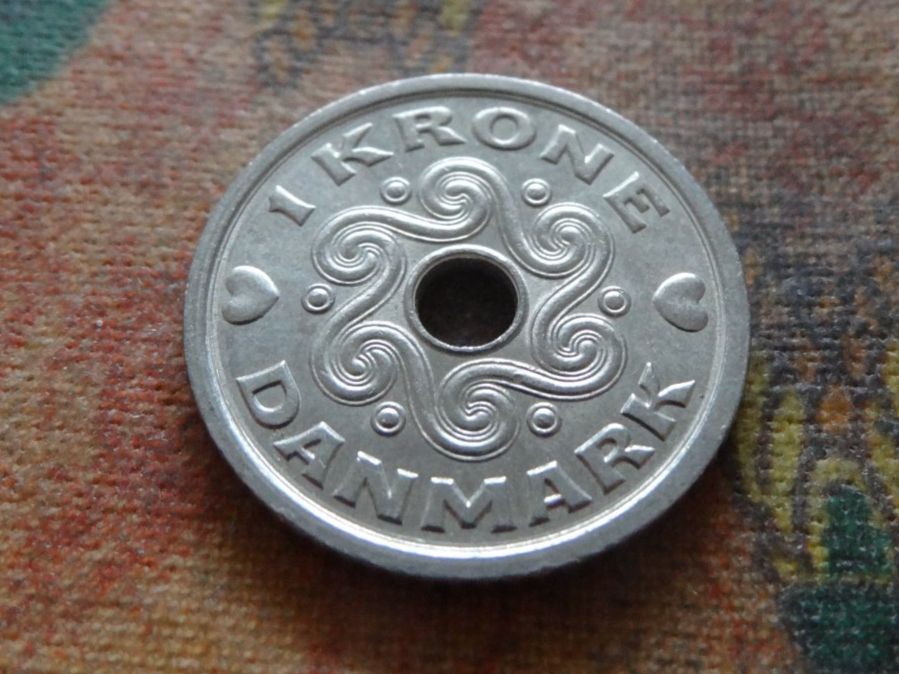 Alle Münzen: DANEMARK  1  Krone  2000  (Z) – Gebraucht aus Romanel-sur-Lausanne von Swift13 1