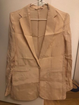 Blazer nude Mango