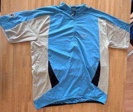 T-Shirt - JACK WOLFSKIN Velo Trikot blau grau Gr. XXL
