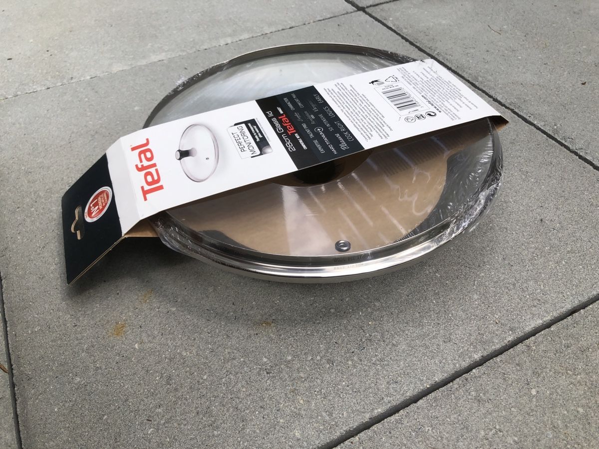 Tefal Küchengeräte: Tefal Glasdeckel 28cm neu – Neu und originalverpackt aus Buochs von Happy.Man 2