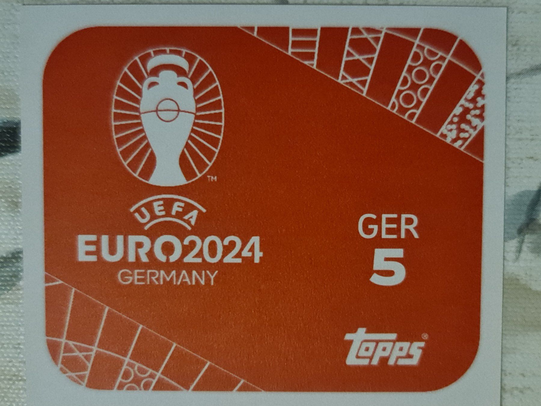 Topps Carte collezionabili: Topps EURO2024 GER 5 – Nuovo e nell'imballaggio originale da Dintikon venduto da Prime-shop 1