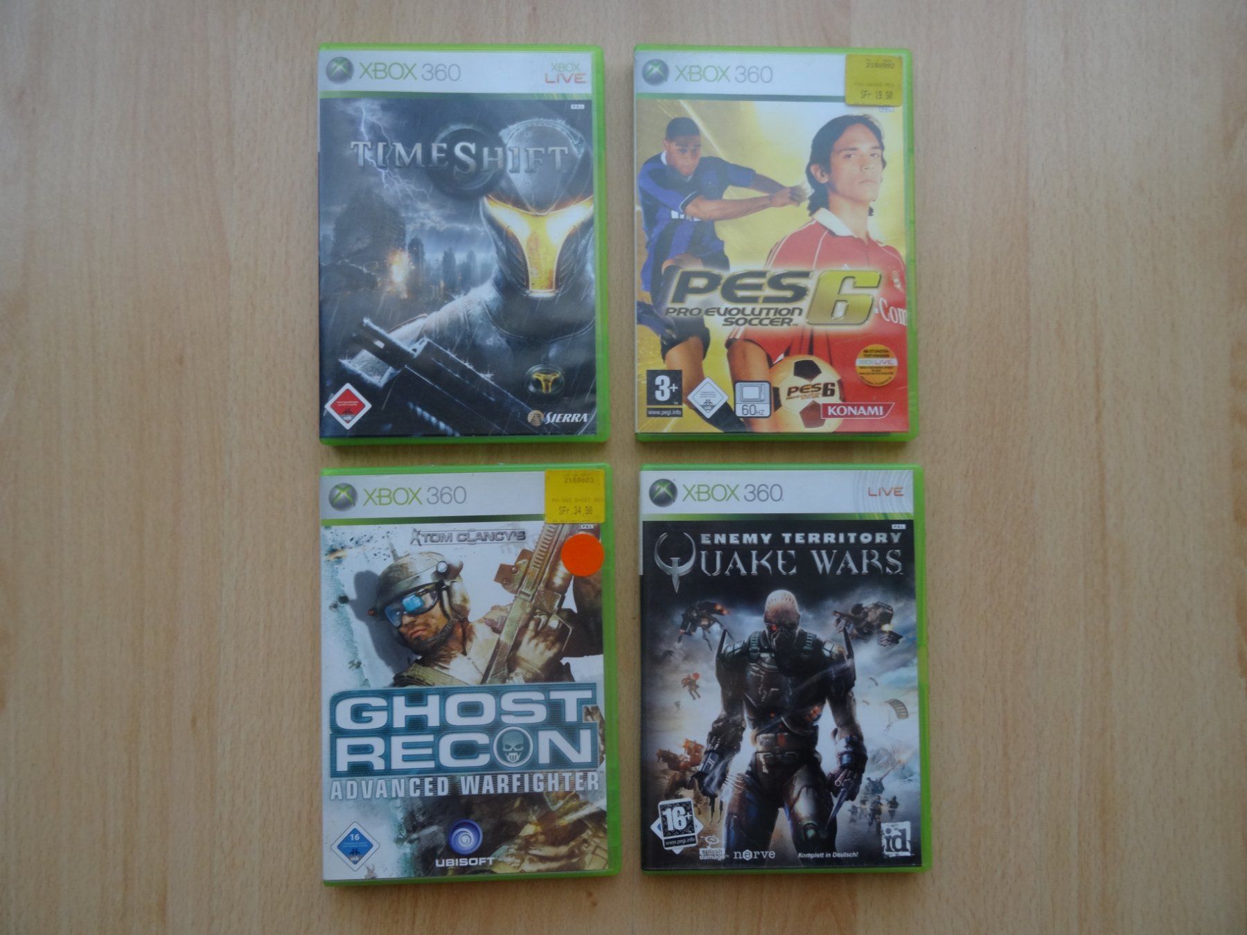 Giochi: 4 XBox Spiele ab Fr. 1.-- – Usato da Lupfig venduto da Buerkli20
