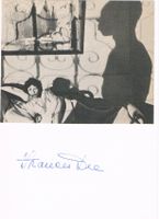 Frances Dee 1909-2004 Autogramm signiert Karte 10x15cm