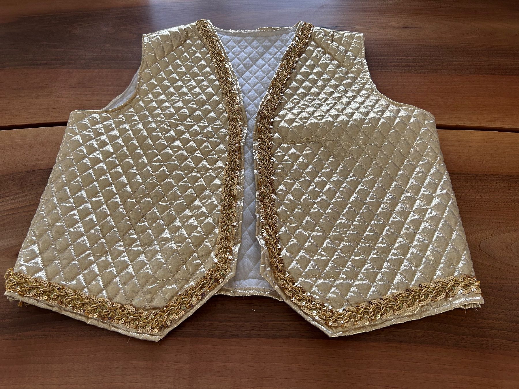 Costumi: Goldige Fasnachtsweste Gr. L – Usato da Schötz venduto da chousan