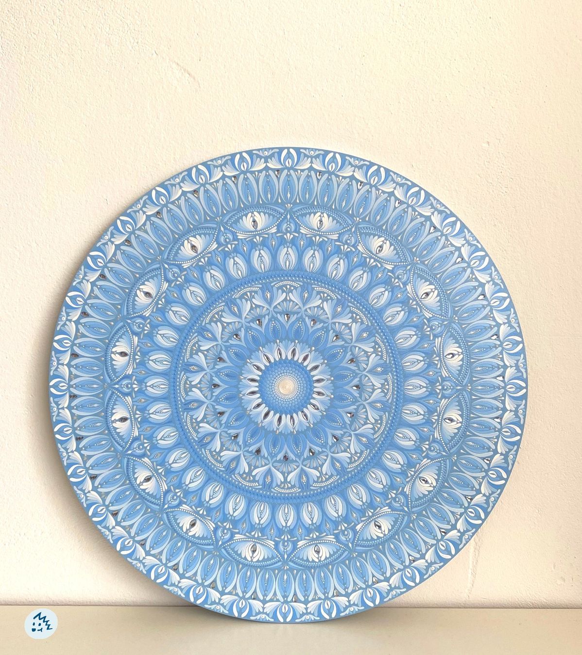 Dipinti: Mandala auf Holz, Mandala Bild, Gemälde, Geschenk, Kunst – Nuovo e nell'imballaggio originale da Fanas venduto da Omibia 2