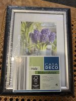 3x Bilderrahmen Casa Deco Schwarz Silber Neu OVP