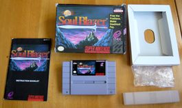 SNES: Soul Blazer, CIB, Bon état+