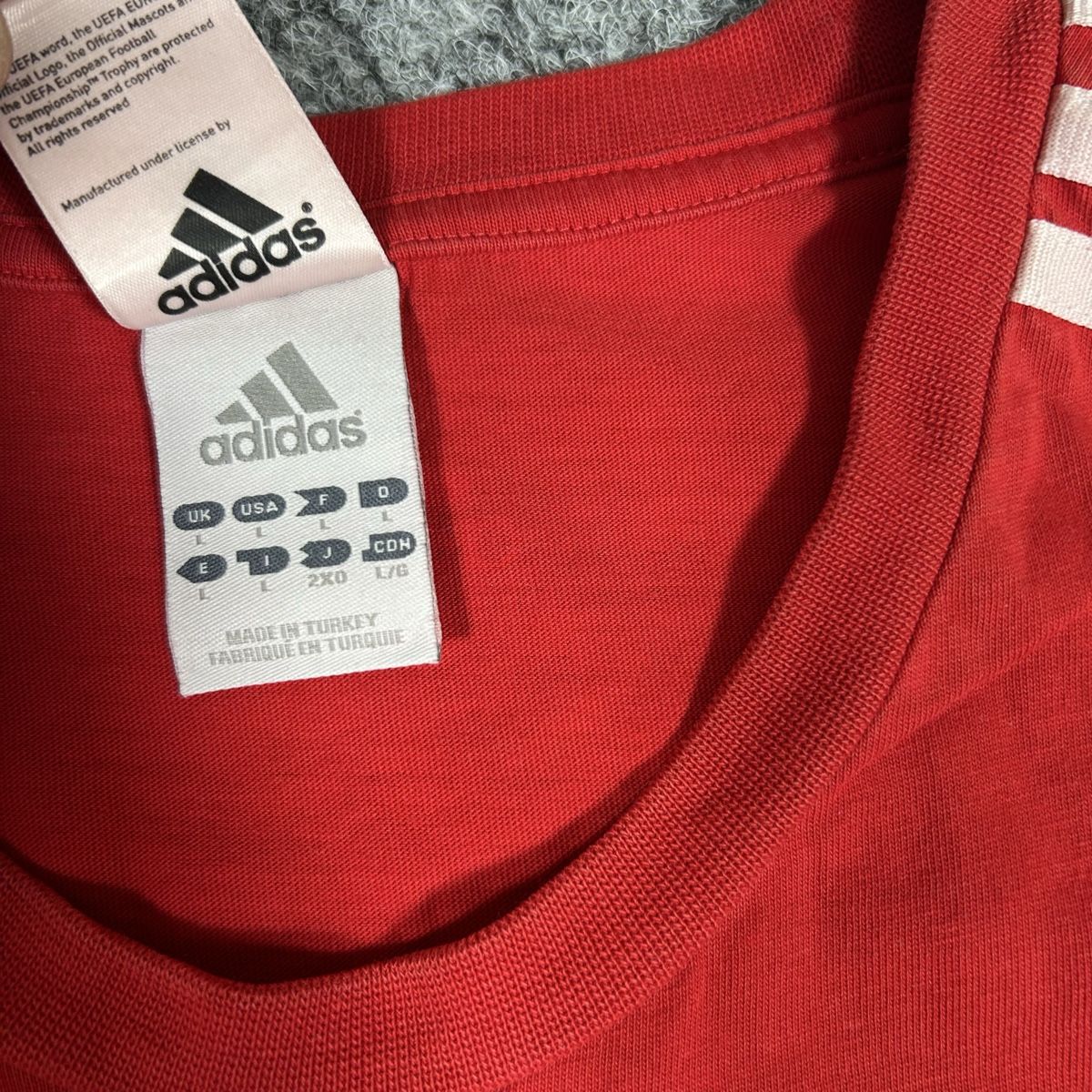 Adidas T-shirts: 2008 Euro Swiss – D'occasion à La Sagne NE par Matlasape 2