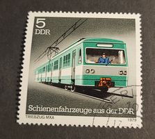 DDR 1979 Schienenfahrzeug briefmarke