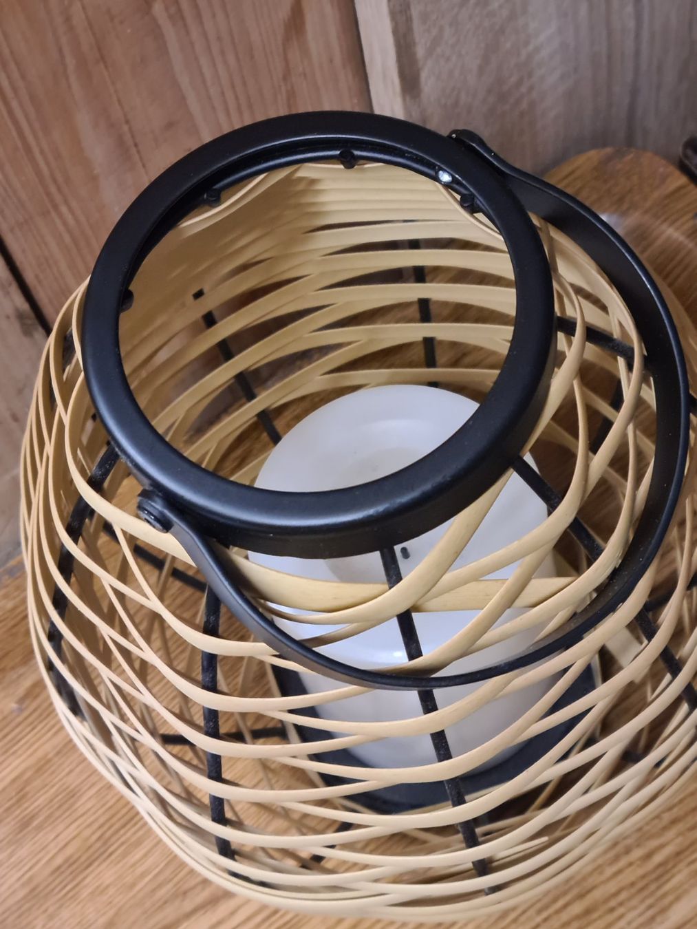 Tutte le decorazioni: Poly- Rattan Kerzen Halter, 24 cm – Usato da Amriswil venduto da kleindeko 1