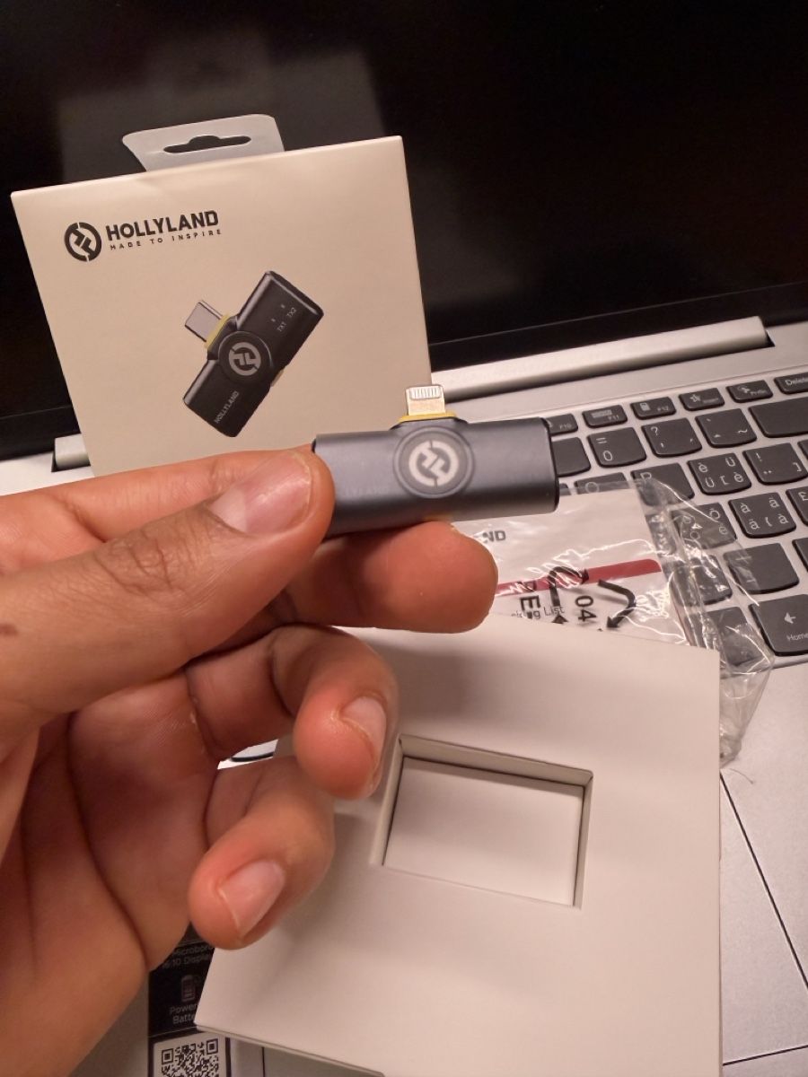 Microfoni: Hollyland VERBINDER Lark M2 Wireless Mikrofon Lightning – Nuovo e nell'imballaggio originale da Zug venduto da car_fr2j 3