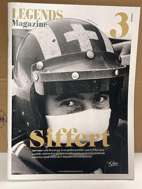 Legends Magazine #3 - Jo Siffert | Acheter sur Ricardo