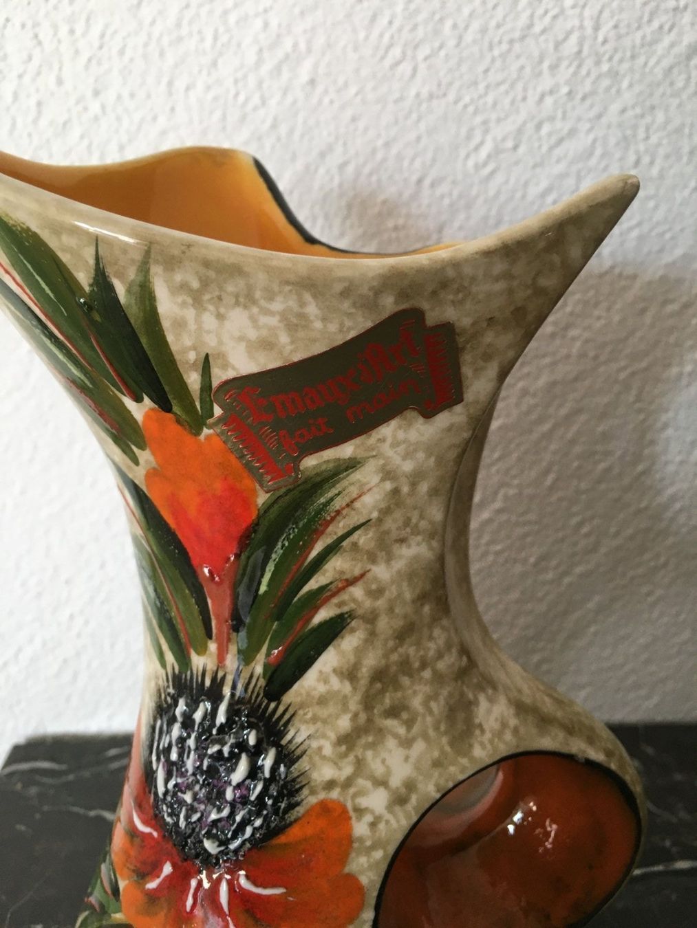 Vase & Récipients: Vintage Vase TESS Vallauris – D'occasion à Samstagern par TAAF 3