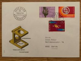 FDC, Sonderpostmarken 19.9.74