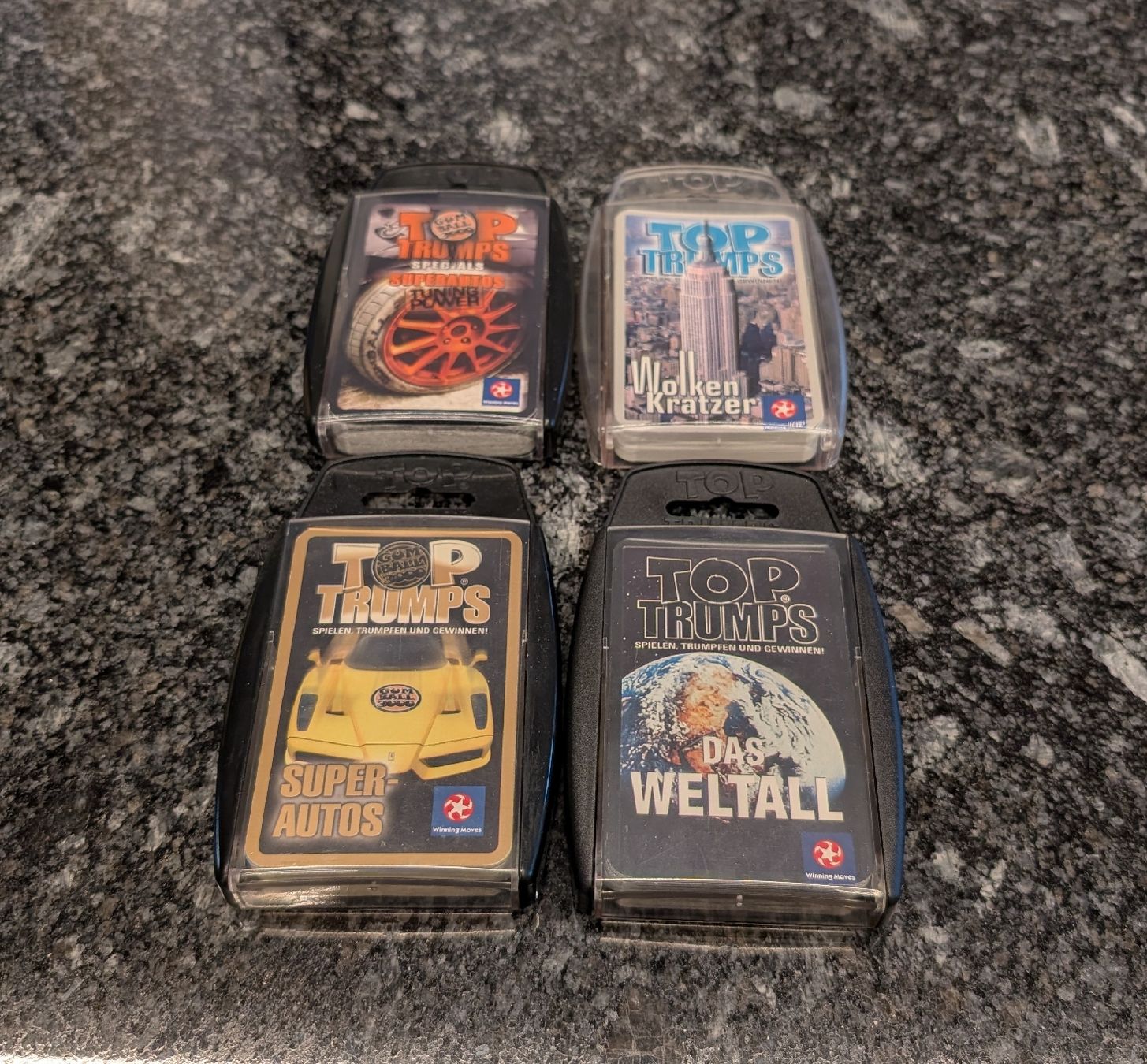Giochi: 4x Top Trumps Quartett-Spiele – Usato da Braunau venduto da domiV6