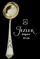 Ancienne cuillère à servir Jezler 800Silb Empire circa 1900