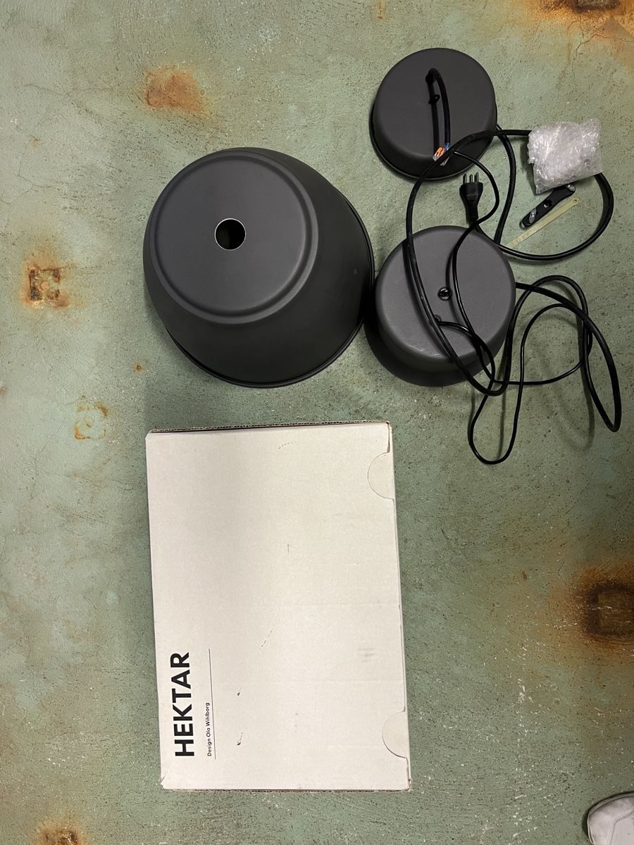Ikea Lampadari & plafoniere: Ikea Hektar Pendelleuchte, Durchmesser 38cm, Schwarz – Usato da Bachenbülach venduto da Manolo007 1