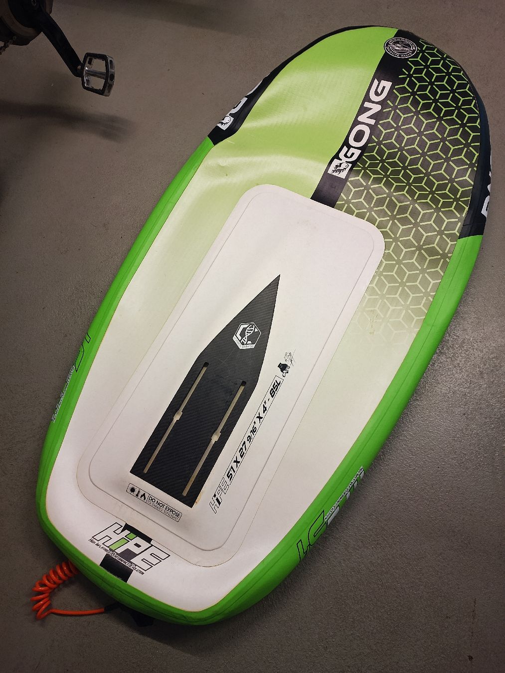Gong Tavole da surf e di nuoto: GONG HIPE Wingfoil Board 85L – Usato da Hägglingen venduto da ivo.ribi 1