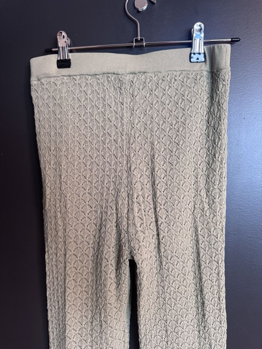 Sandro Pantaloni: Sandro - Pointelle Knit Trousers size 1 – Usato da Rüschlikon venduto da del_f9xw 5