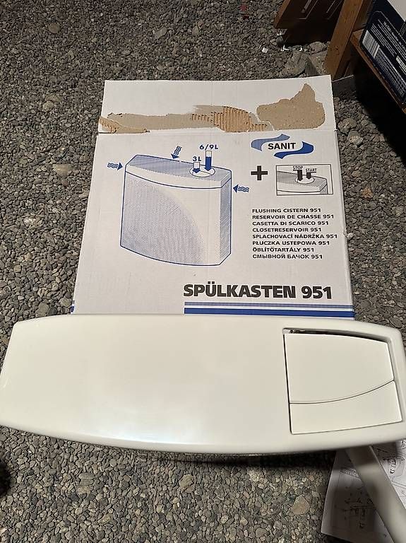 WC: Spülkasten neu – D'occasion à Aarau par sole-soleil