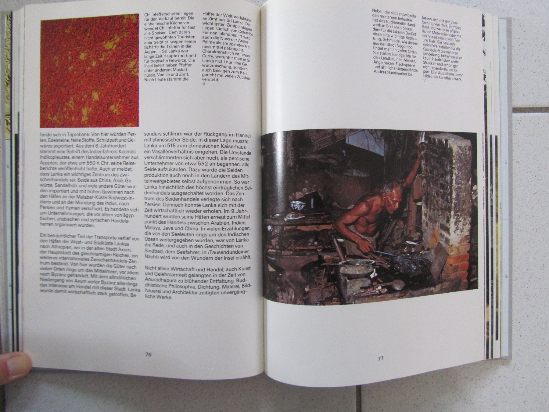 Libri: Ceylon / Sri Lanka - Silva Buch von 1977 – Usato da Weiningen ZH venduto da dietsch57 7