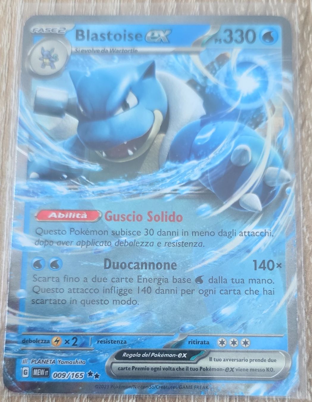 Pokémon Sammelbilder & Trading cards: Carta Pokémon Blastoise EX – Gebraucht aus Massagno von Arj87