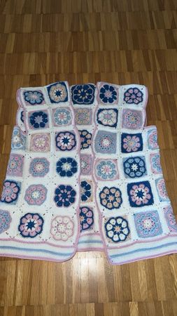 Strick weste handmade grösse M