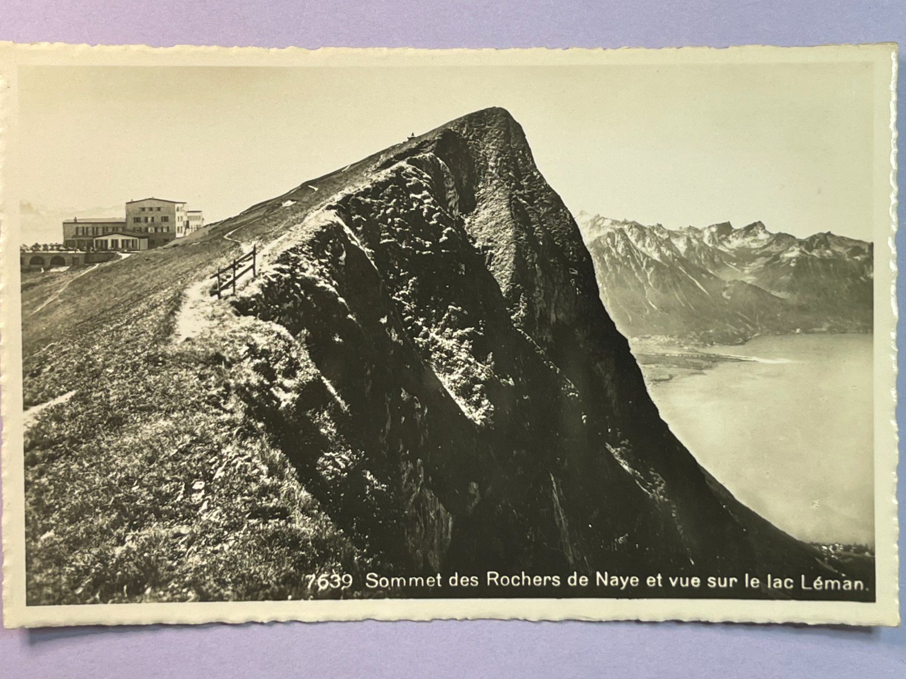 Cartoline postali: Sommet des Rochers de Naye – Usato da Steg VS venduto da _vinci_