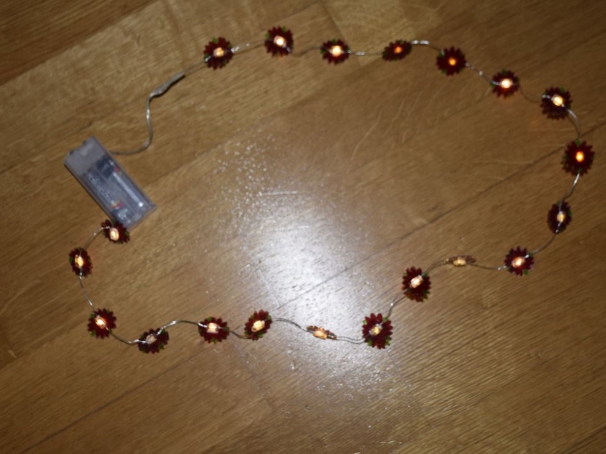 Ghirlande e barre luminose: Lichterkette 20 LED Nr.58 – Nuovo e nell'imballaggio originale da Wetzikon ZH venduto da Wetzicardo25 3