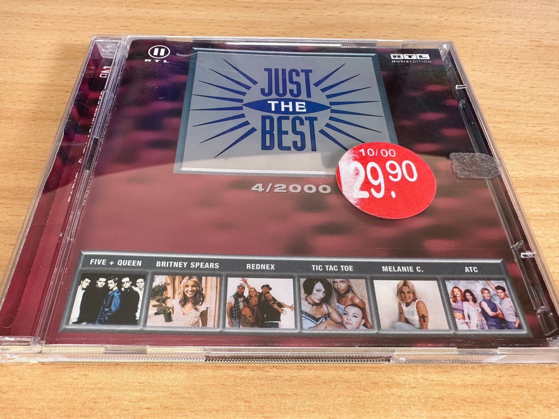 CD: Various – Just The Best 4/2000 – Usato da Rikon im Tösstal venduto da Alpenmutz