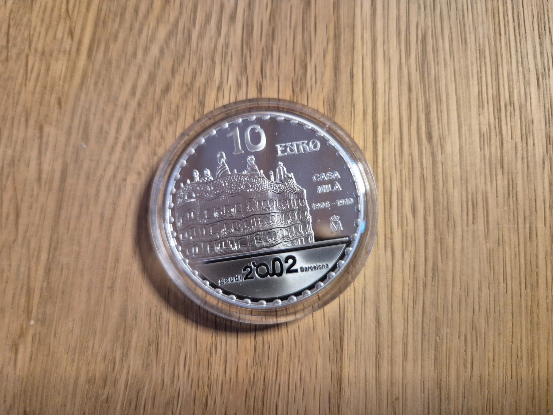 Tutti le monete: Spanien 10 Euro 2002 - 27gr 925er Silber PP – Usato da Mels venduto da Goldenfalcon 1