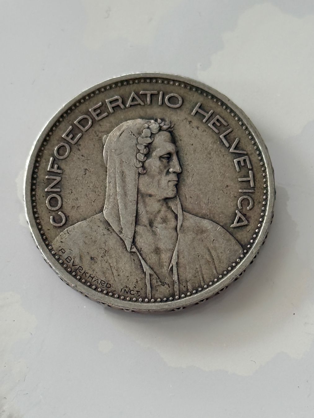 Tutti le monete: 5 Franken 1933  Silber – Usato da Wallisellen venduto da SWISS_SILVER1 1