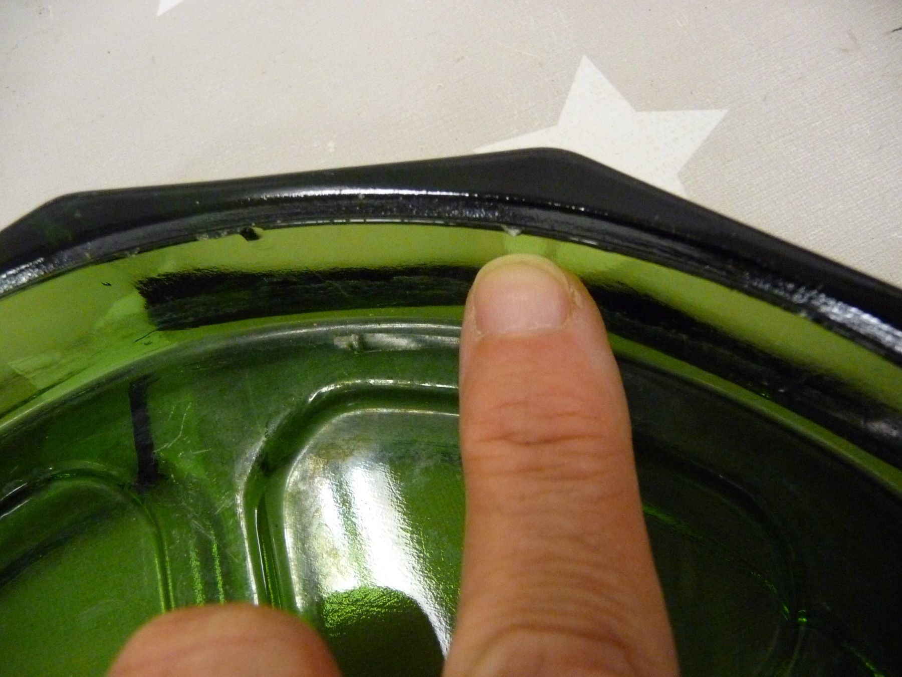 Sottobicchieri: Bülach Glas Untersetzer Blumenteller – Usato da Rafz venduto da Powacaddy 3