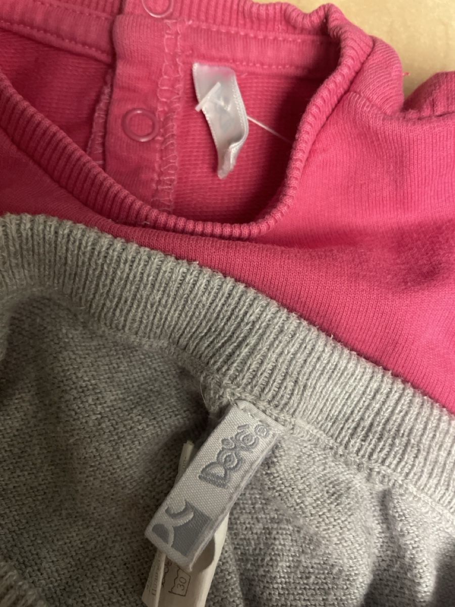 Kleiderpakete & -sets: Set Dexe Kinder Pullover Feinstrick Hose Pink Grau Gr. 80 – Neu (gemäss Beschreibung) aus Obergerlafingen von cabo4 3