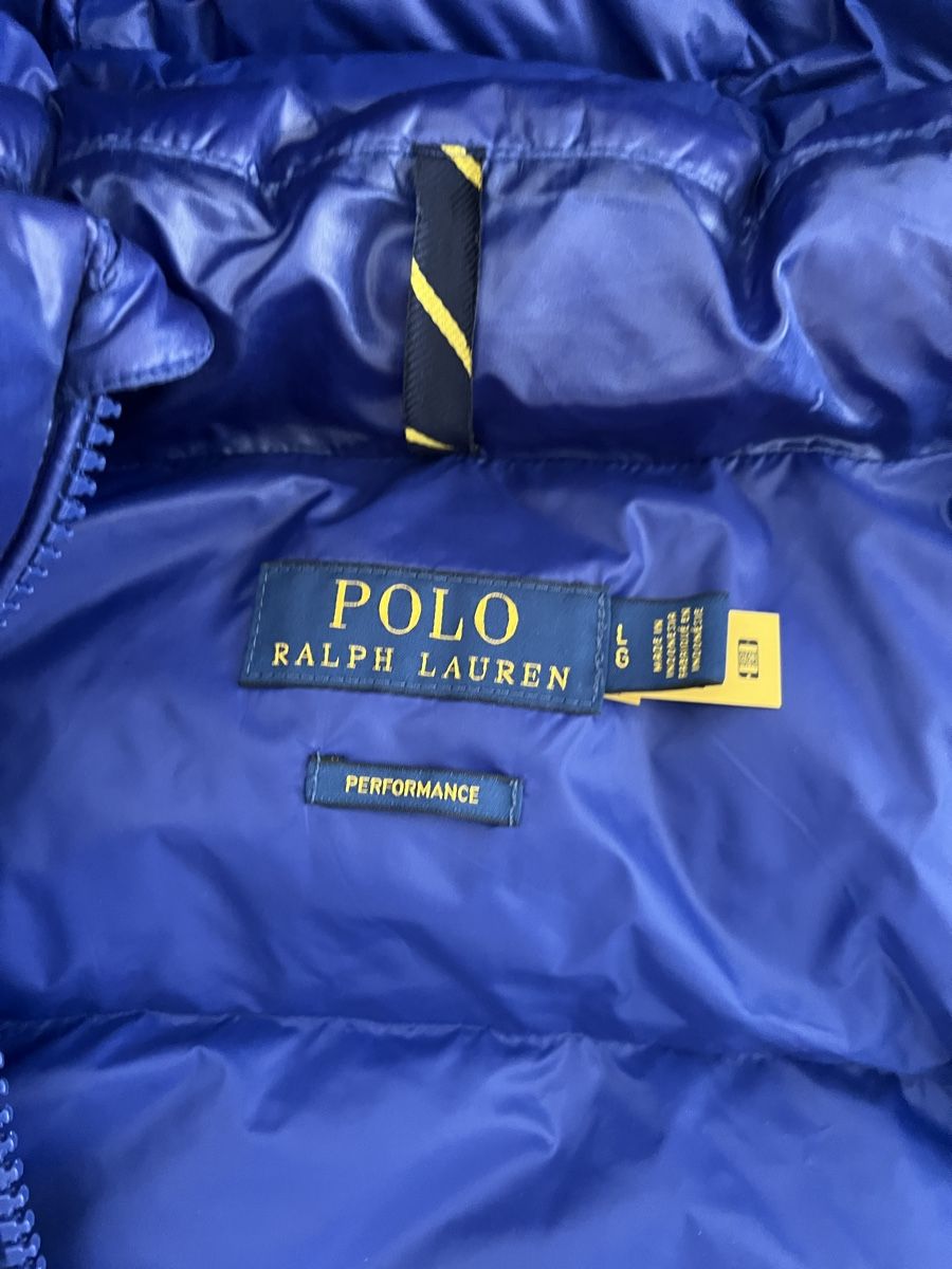 Giacche: Blue Polo Ralph Lauren Down Jacket L – Nuovo (secondo la descrizione) da Kilchberg ZH venduto da adycalin 1