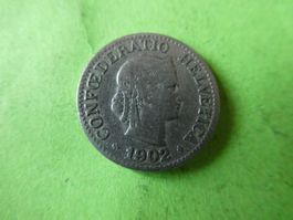 Schweiz 1902,  10 Rappen